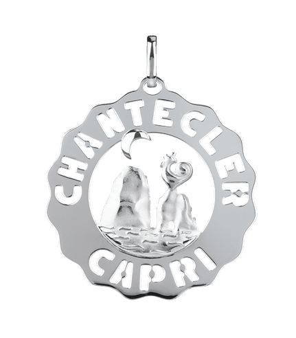 Charm Chantecler Donna Logo Argento in Argento 38908 - 38908